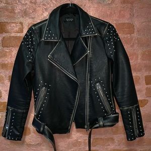 TOPSHOP LEATHER JACKET!!